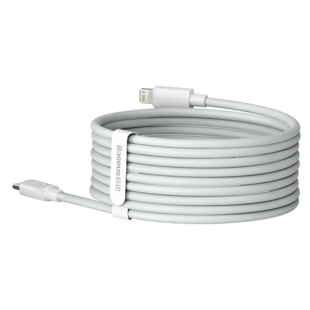 Baseus Simple Wisdom Lightning / USB-C cable 20W 1.5 m 2 pcs - white 4
