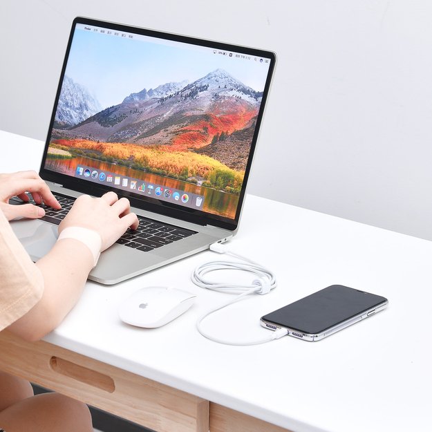 Baseus Simple Wisdom Lightning / USB-C cable 20W 1.5 m 2 pcs - white 13