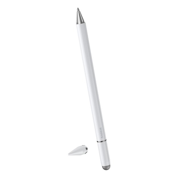 Baseus Smooth Writing III 3in1 Passive Stylus - Non-magnetic Version - White 1