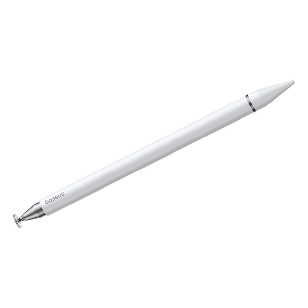 Baseus Smooth Writing III 3in1 Passive Stylus - Non-magnetic Version - White 3