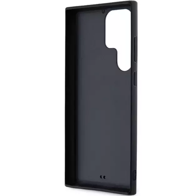 Karl Lagerfeld 3D Rubber Glitter Logo case for Samsung Galaxy S24 Ultra - black 11