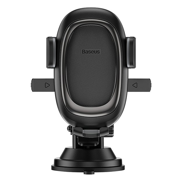 Baseus UltraControl Pro Clamp-on Car Holder with Suction Cup/Hook for Air Vent - Black 2