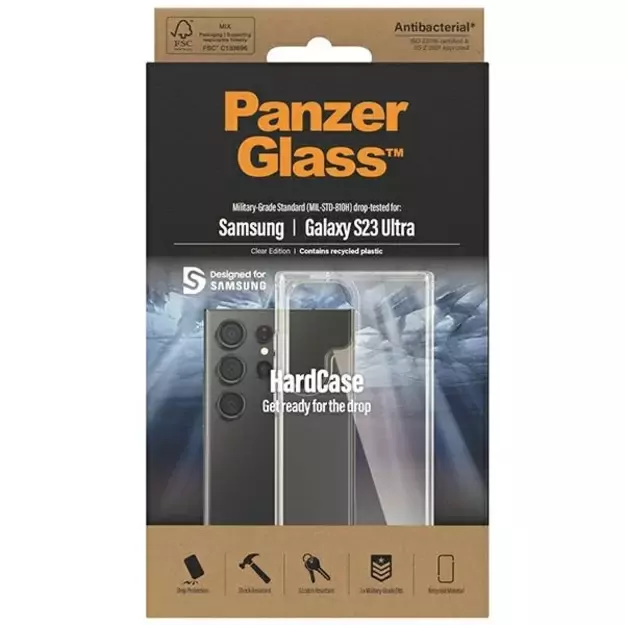 PanzerGlass ClearCase case for Samsung Galaxy S23 Ultra - transparent 4