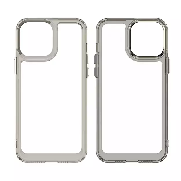 Outer Space Case Case for iPhone 12 Pro Max Hard Cover with Gel Frame Red 8