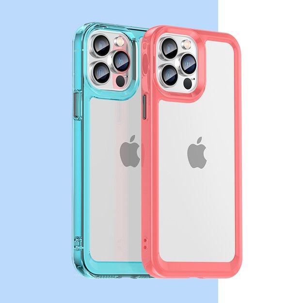 Outer Space Case Case for iPhone 12 Pro Max Hard Cover with Gel Frame Red 16