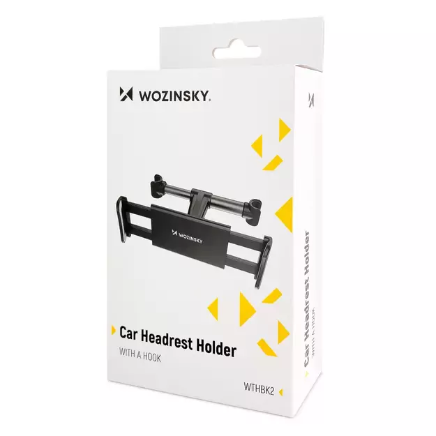 Wozinsky car headrest holder with hanger black (WTHBK2) 5