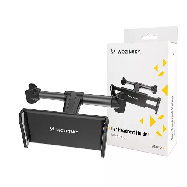 Wozinsky car headrest holder with hanger black (WTHBK2) 18