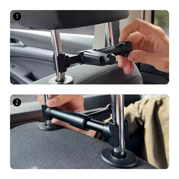 Wozinsky car headrest holder with hanger black (WTHBK2) 10