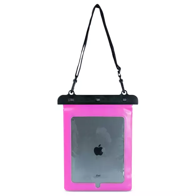 Waterproof PVC tablet case - pink 6
