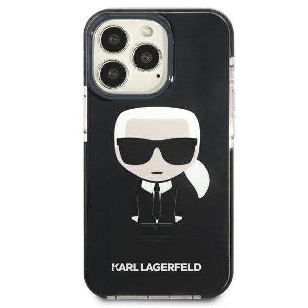 Karl Lagerfeld KLHCP13LTPEIKK iPhone 13 Pro / 13 6,1  hardcase czarny/black Iconik Karl 2