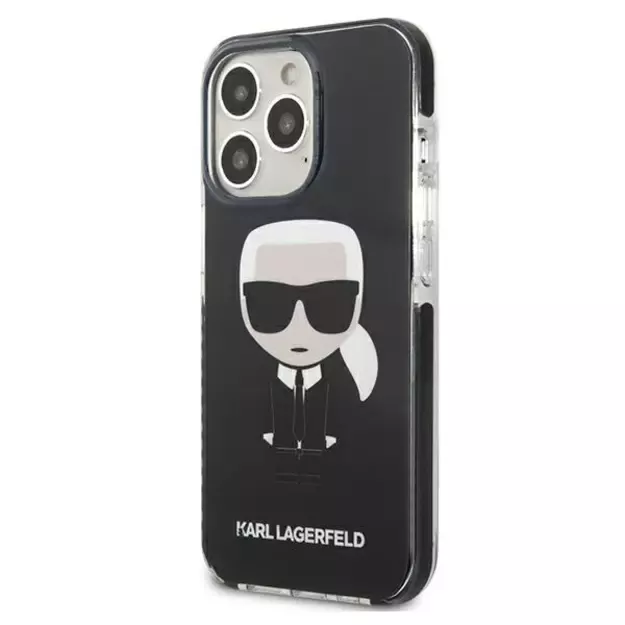 Karl Lagerfeld KLHCP13LTPEIKK iPhone 13 Pro / 13 6,1  hardcase czarny/black Iconik Karl 8