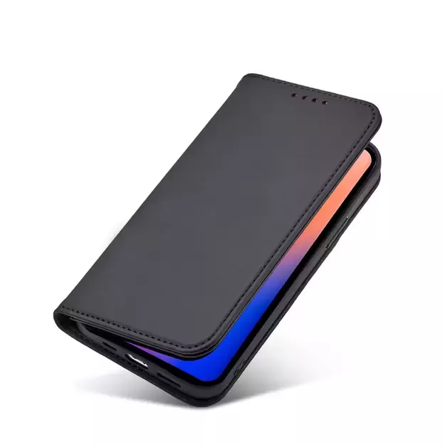 Magnet Card Case for iPhone 12 cover card wallet card stand black 17