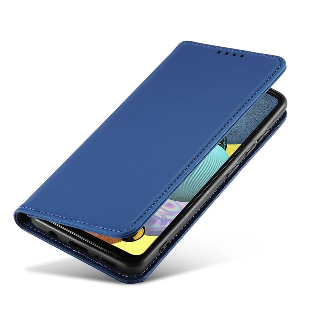 Magnet Card Case For Samsung Galaxy A12 5G Pouch Wallet Card Holder Blue 7