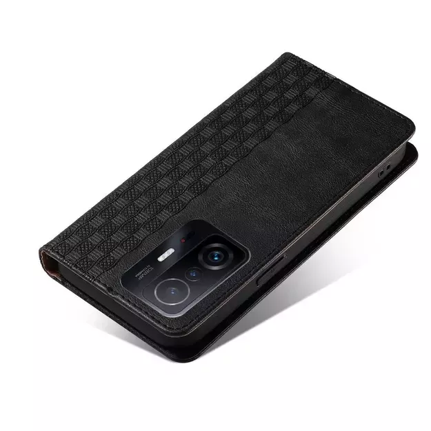 Magnet Strap Case Case for Samsung Galaxy A13 5G Pouch Wallet + Mini Lanyard Pendant Black 6