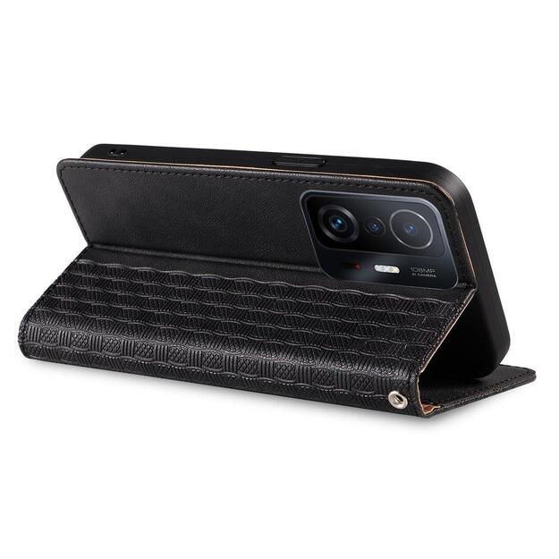 Magnet Strap Case Case for Samsung Galaxy A13 5G Pouch Wallet + Mini Lanyard Pendant Black 8