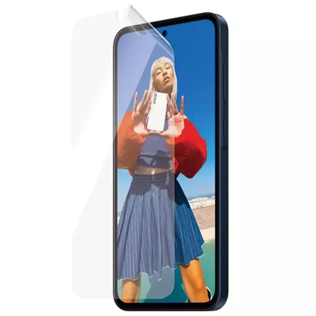 PanzerGlass Matrix Ultra-Wide Fit foil with positioner for Samsung Galaxy A35 5G 1