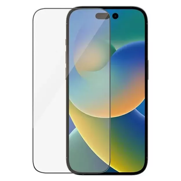 PanzerGlass Ultra-Wide Fit Antibacterial Tempered Glass with Positioner for iPhone 14 Pro 1