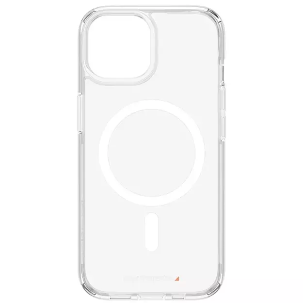 PanzerGlass HardCase with MagSafe with D3O and Military Grade Certification for iPhone 15/14/13 - Transparent 8