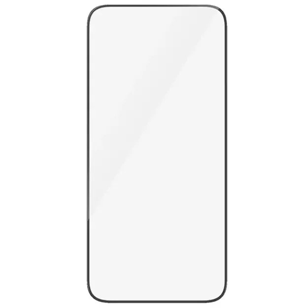 PanzerGlass Ultra-Wide Fit tempered glass with positioner for iPhone 15 Plus 17