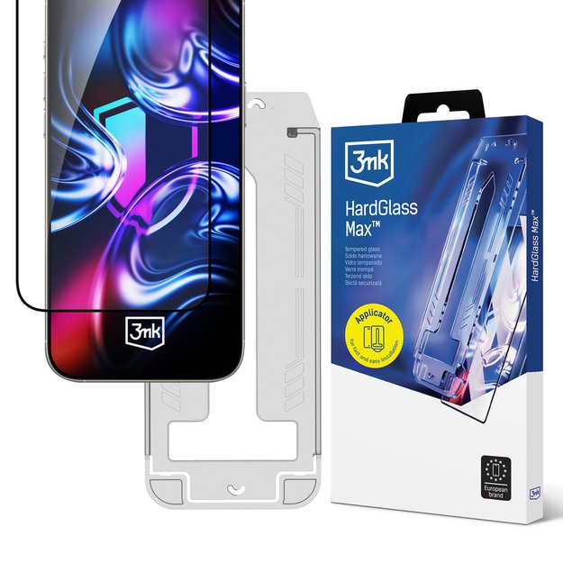 3mk Hardglass Max Tempered Glass for iPhone 17 Pro
