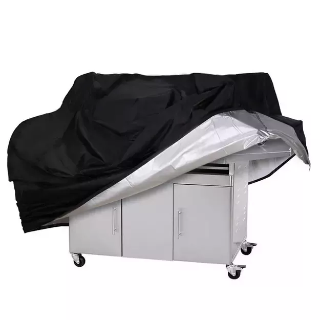 Waterproof grill cover, bicycle cover, bike cover, garden furniture cover, XXL cover, black 1