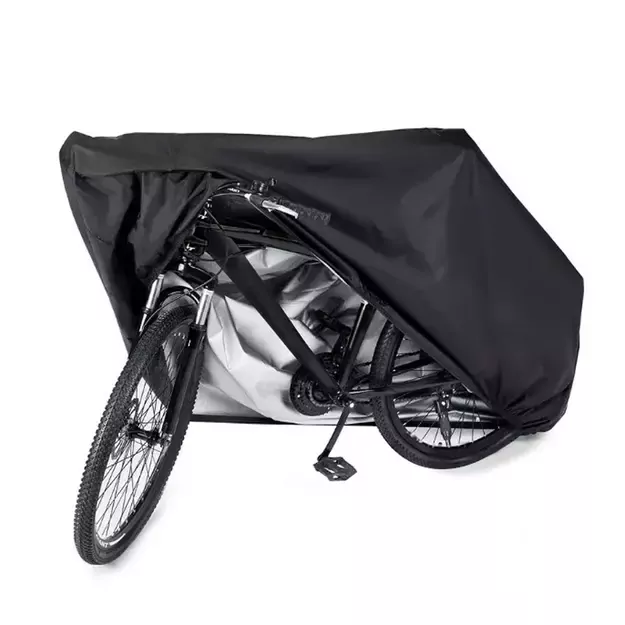 Waterproof grill cover, bicycle cover, bike cover, garden furniture cover, XXL cover, black 3