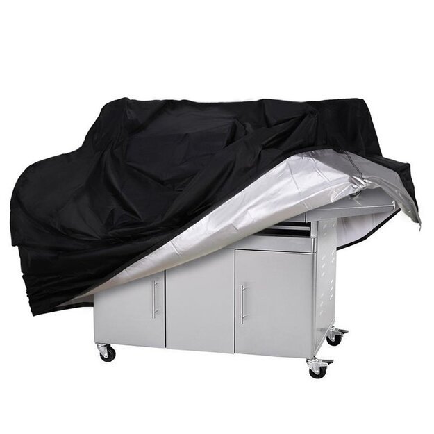 Waterproof grill cover, bicycle cover, bike cover, garden furniture cover, XXL cover, black 14