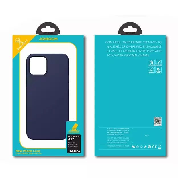 Joyroom Color Series case for iPhone 12 Pro Max black (JR-BP800) 14
