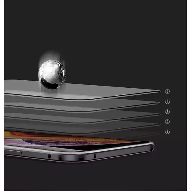 Wozinsky Full Magnetic Case Full Body Front and Back Cover with built-in glass for Samsung Galaxy A72 4G black-transparent 37