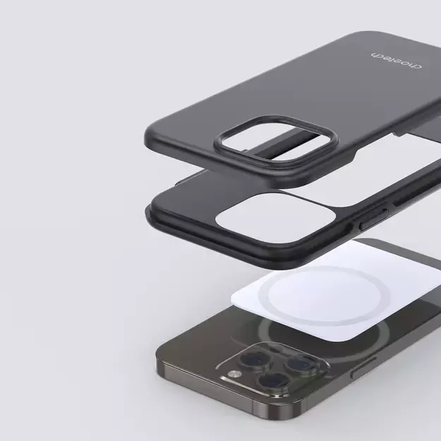 Choetech MFM Anti-drop Case Cover for iPhone 13 Pro Max black (PC0114-MFM-BK) 9
