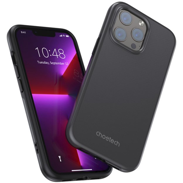 Choetech MFM Anti-drop Case Cover for iPhone 13 Pro Max black (PC0114-MFM-BK) 17