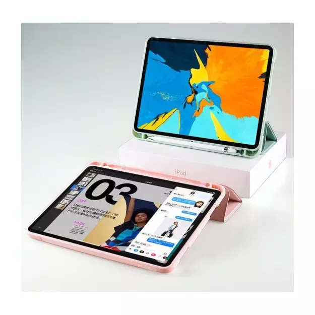Tech-Protect SC Pen Case for iPad 10.2&quot  2019-2021 - Pink 9