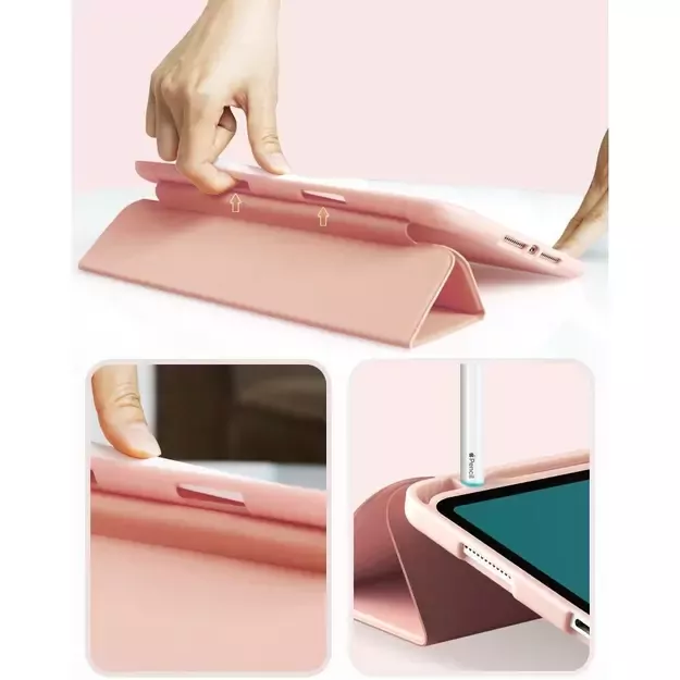 Tech-Protect SC Pen Case for iPad 10.2&quot  2019-2021 - Pink 7