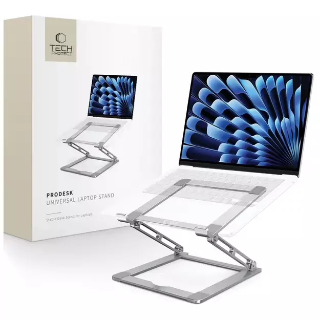 Tech-Protect ULS400 universal foldable stand for laptops up to 17&quot  - gray