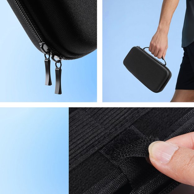 Dux Ducis Nintendo Switch 2 Case with Handle and Game Compartments - Black 5