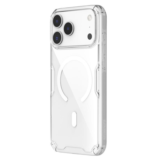 Nillkin Nature TPU Pro Magnetic Case Compatible with MagSafe for iPhone 17 Pro Max - Transparent 1
