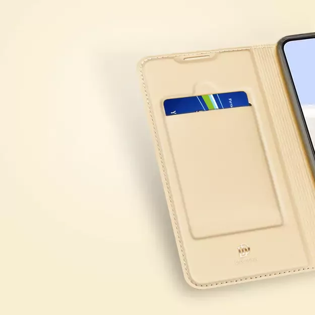 Dux Ducis Skin Pro Bookcase type case for Samsung Galaxy A22 4G golden 9
