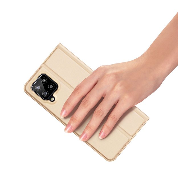 Dux Ducis Skin Pro Bookcase type case for Samsung Galaxy A22 4G golden 15