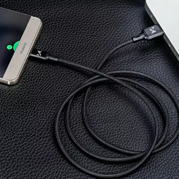 Wozinsky cable USB - USB Type C 2,4A 2m black(WUC-C2B) 8