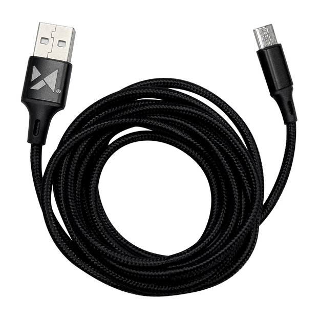 Wozinsky cable USB - USB Type C 2,4A 2m black(WUC-C2B) 15