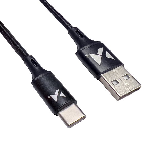 Wozinsky cable USB - USB Type C 2,4A 2m black(WUC-C2B) 13