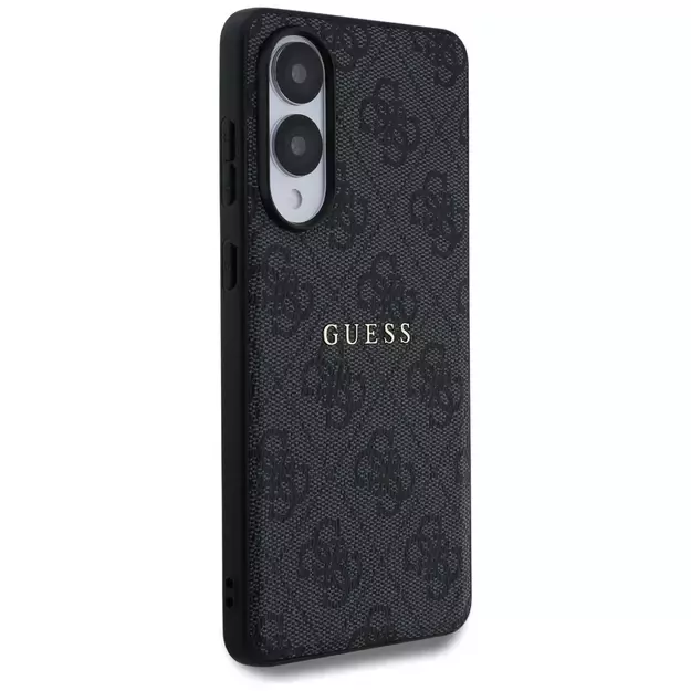 Guess 4G Ring Classic Logo MagSafe Case for Samsung Galaxy S25 Edge - Black 3