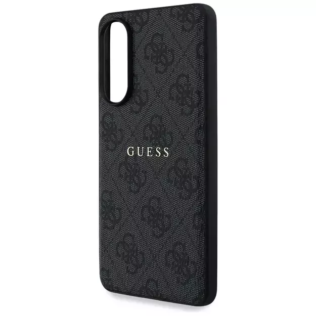 Guess 4G Ring Classic Logo MagSafe Case for Samsung Galaxy S25 Edge - Black 5
