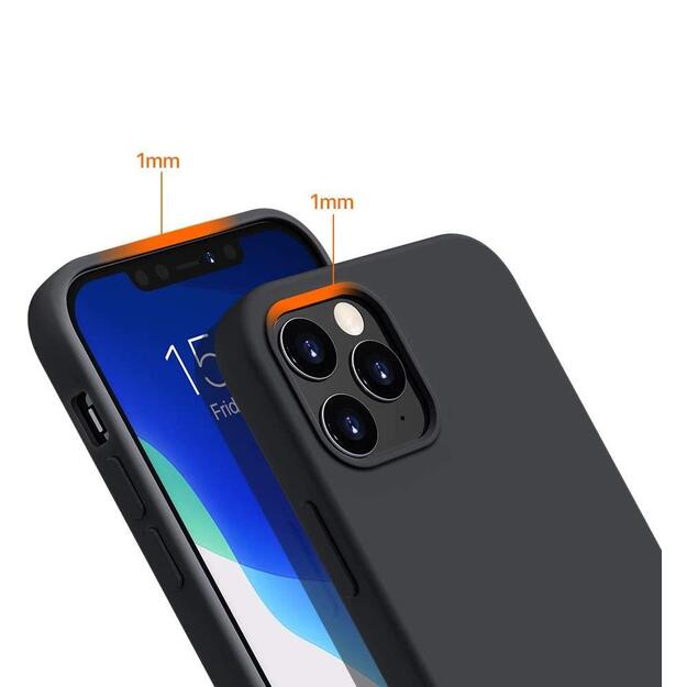 Silicone Case Soft Flexible Rubber Cover for Xiaomi Redmi Note 10 5G / Poco M3 Pro black 9
