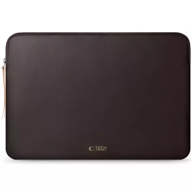 Tech-Protect Fleece Laptop Bag 13-14&quot  - Brown