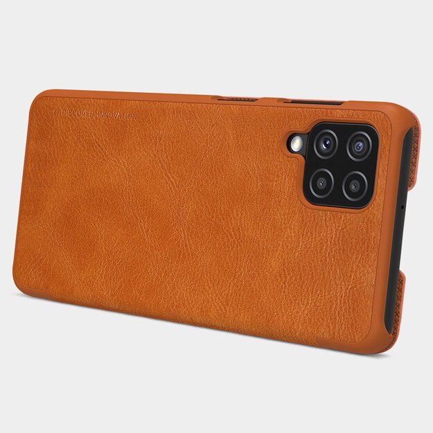 Nillkin Qin leather holster case for Samsung Galaxy A22 4G black 1