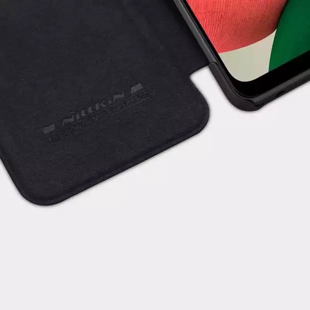 Nillkin Qin leather holster case for Samsung Galaxy A22 4G black 14