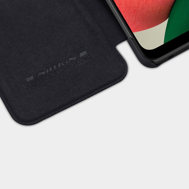 Nillkin Qin leather holster case for Samsung Galaxy A22 4G black 30