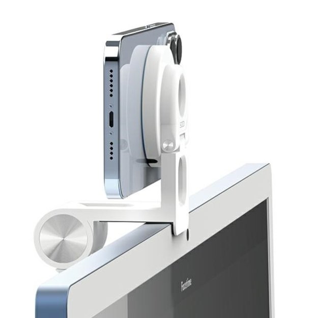 SODI BM-330 3-in-1 induction multifunction holder for iMac - white 2