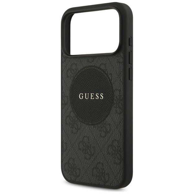 Guess 4G Circle Classic Logo MagSafe case for iPhone 17 Pro Max - black 5